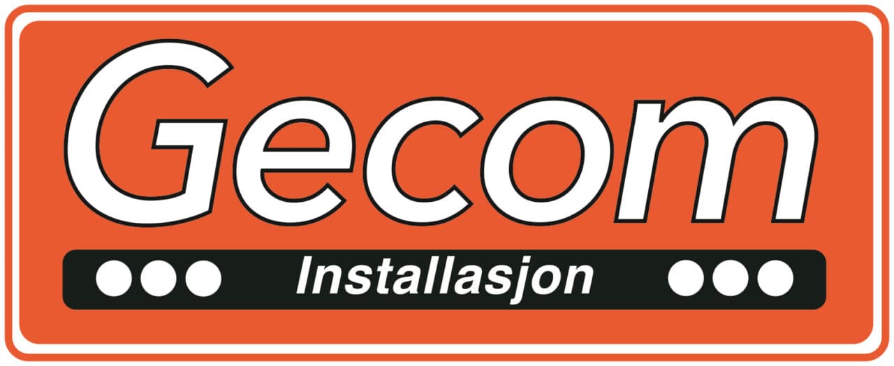 Gecom orange med ramme